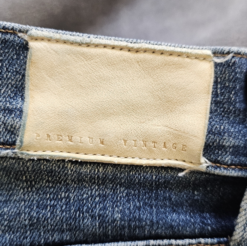Citizens Of Humanity Distressed Skinny Jeans - Raw Hem Denim - Picture 9 of 9